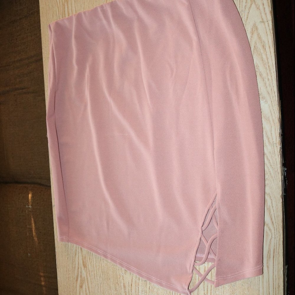 zenobia brand skirt rose pink